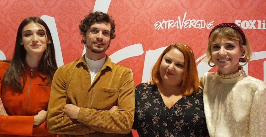 Extravergine – Pilar Fogliati, Stefano Rossi Giordani, Melissa Anna Bartolini e Stella Pecollo a Blogo (intervista video)