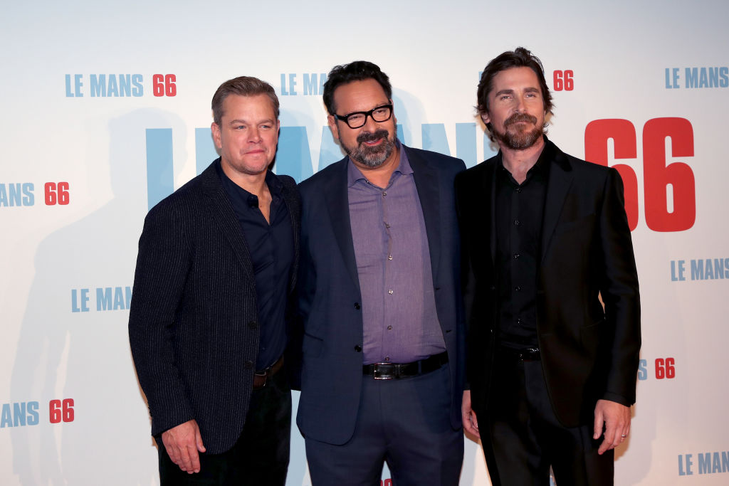 Le Mans ’66, James Mangold a Roma per presentare la Grande Sfida tra Matt Damon e Christian Bale
