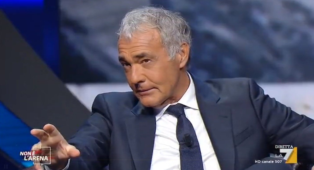 Non è l’Arena, Giletti: “Sono anni che non eleggiamo un presidente del Consiglio. Incredibile”