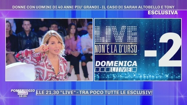 Live Non è la D’Urso anticipazioni puntata 13 ottobre 2019
