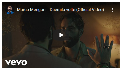 Marco Mengoni, Duemila volte: guarda il video ufficiale (audio e testo)