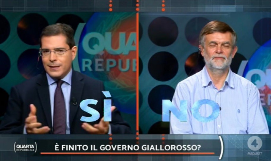 Quarta Repubblica ‘segata’ all’improvviso. Porro sfora e viene sfumato
