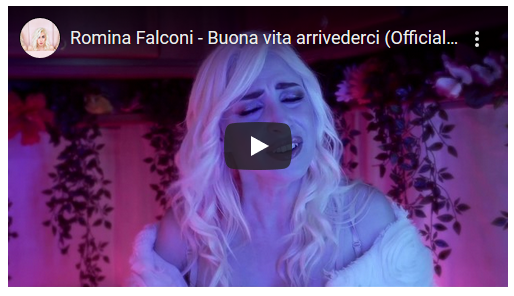 Romina Falconi – Buona Vita Arrivederci: testo e video ufficiale