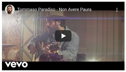 Tommaso Paradiso, Non avere paura: testo e video ufficiale (con Fiorello ed Elisa)