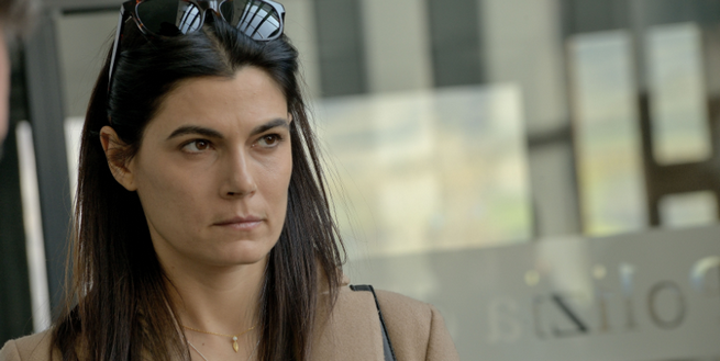 Rocco Schiavone 3, Valeria Solarino a Blogo