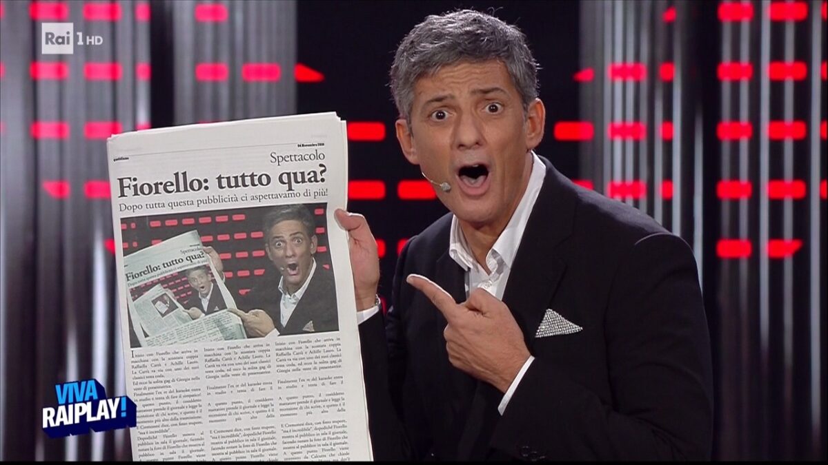 Viva RaiPlay!, Fiorello è il direttore artistico della tv italiana