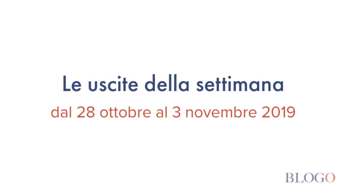 Film in sala, le uscite dal 28 ottobre al 3 novembre 2019