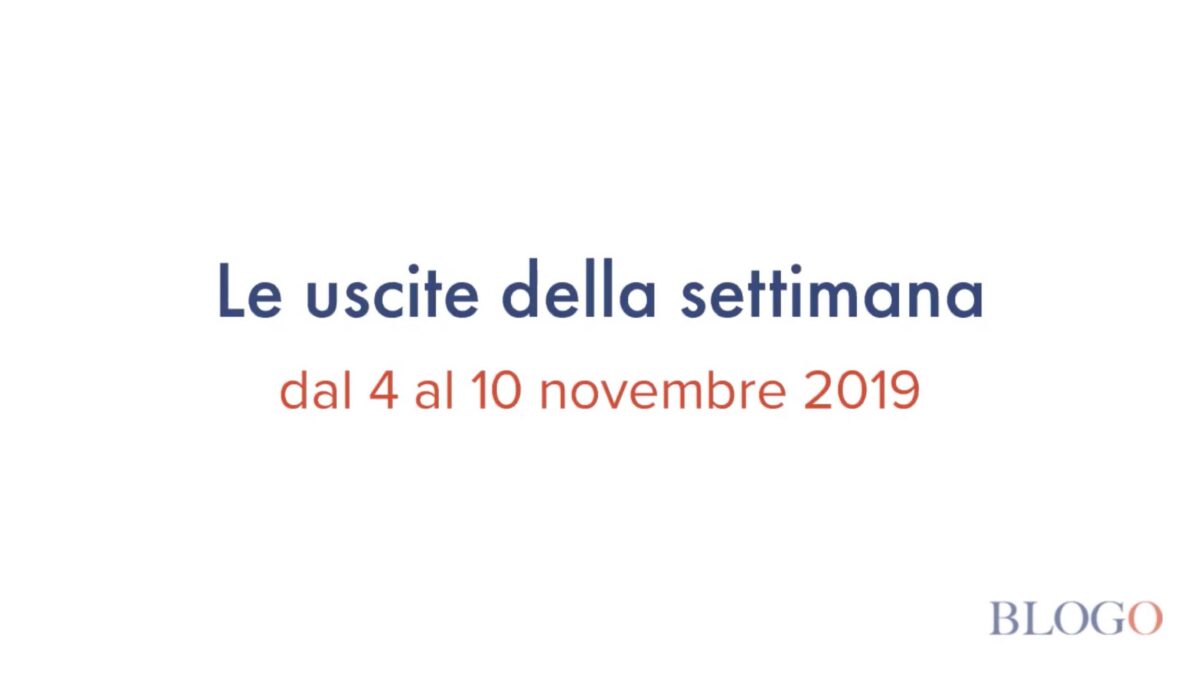Film in sala, le uscite dal 4 al 10 novembre 2019