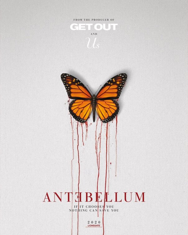 Antebellum: locandine del film horror con Janelle Monae