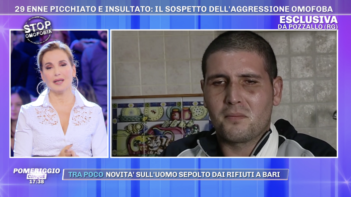 Pomeriggio 5, Barbara d’Urso prende posizione sul caso Luxuria-Sgarbi (video)