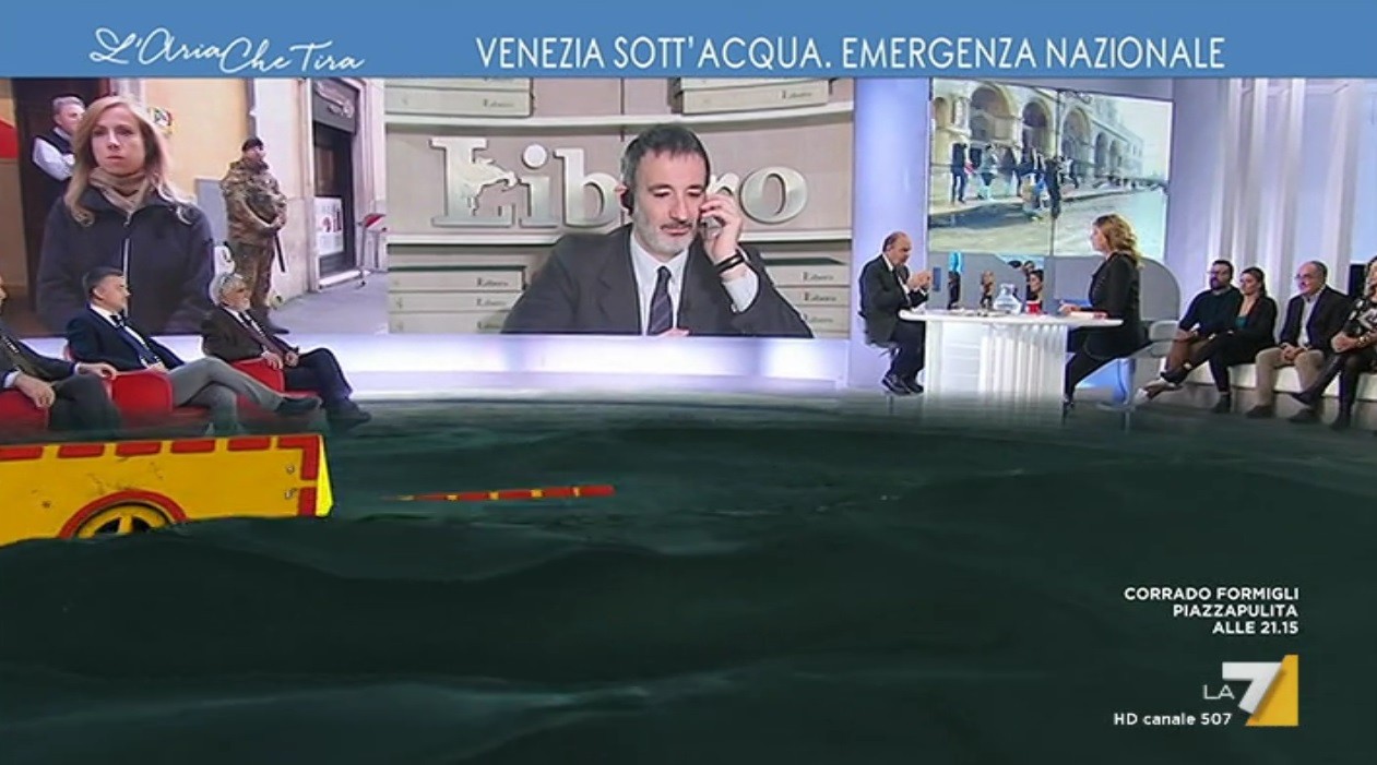 L’Aria che tira, quando l’utilizzo della realtà aumentata ha effetti tragicomici