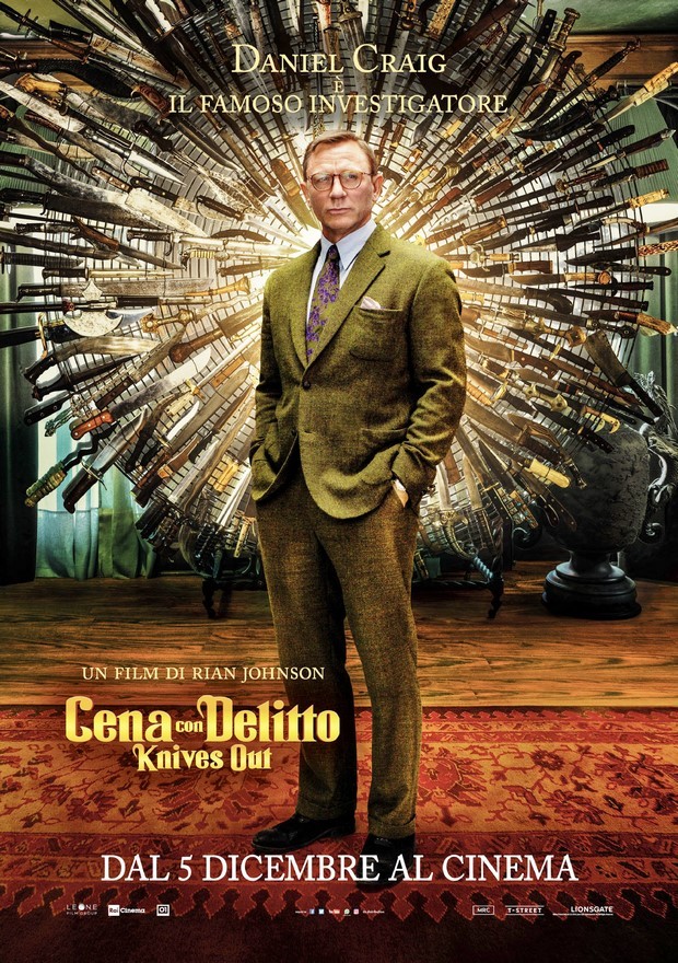 Cena con Delitto – Knives Out: poster italiani del film di Rian Johnson