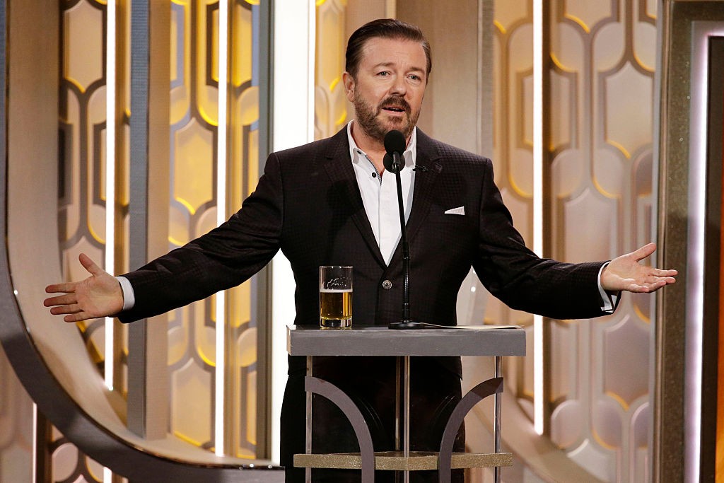 Ricky Gervais condurrà i Golden Globe 2020