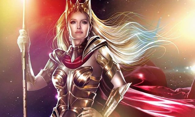 Gli Eterni: nuove foto dal set con Angelina Jolie e il cast in costume
