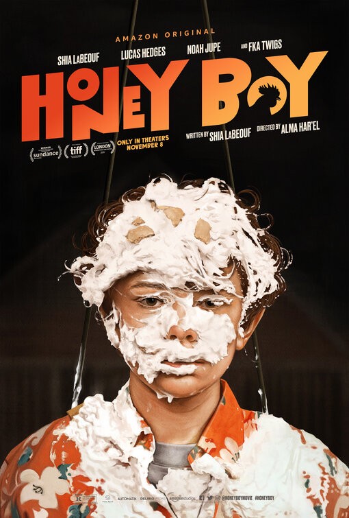 Honey Boy: locandine ufficiali del film con Shia LaBeouf