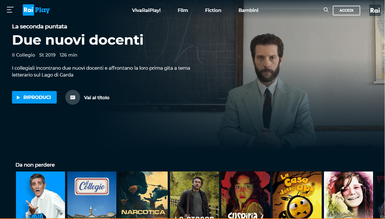 Rai Play, un nuovo volto per il servizio multimediale della RAI