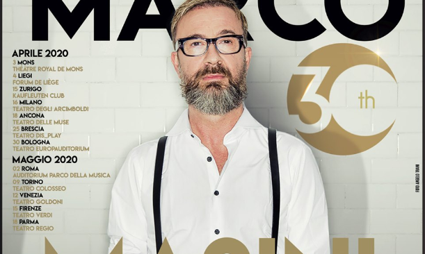 Marco Masini, 30 anni di carriera: tour teatrale nel 2020 (date, città e info biglietti)