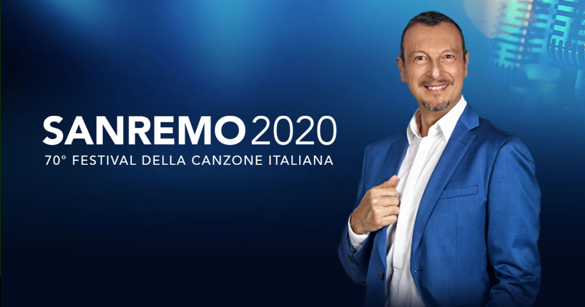Sanremo 2020, Amadeus risponde alle voci di Madonna o Lady Gaga come ospiti