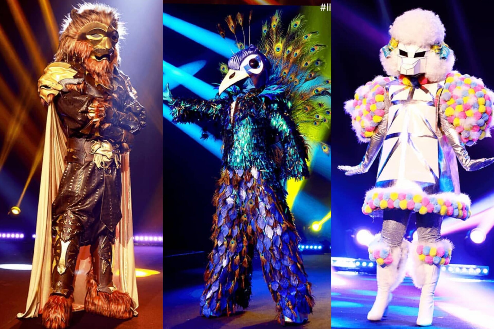 Il Cantante Mascherato, le otto maschere e i costumi ufficiali (foto)