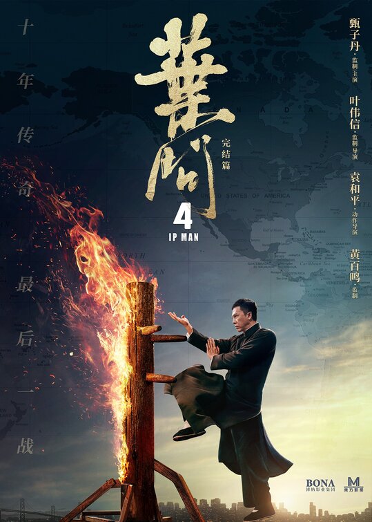 Ip Man 4: locandine ufficiali del film con Donnie Yen