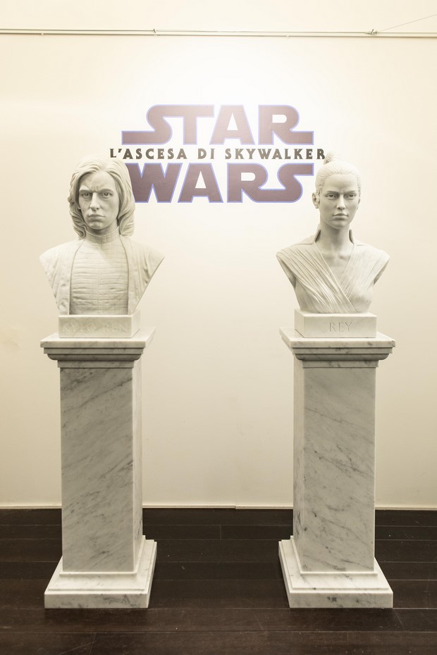 Star Wars Heroes: foto della mostra per “L’ascesa di Skywalker”