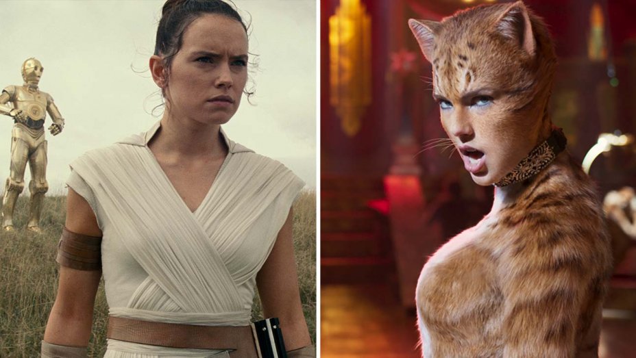 Box Office Usa, “solo” 175.5 milioni al debutto per Star Wars IX – disastro Cats