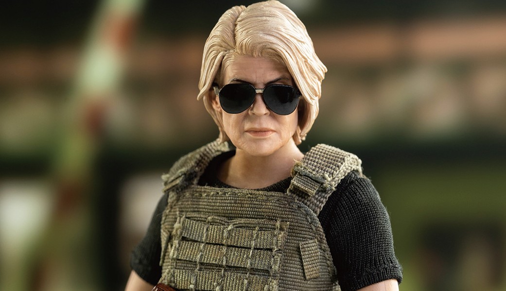 Terminator 6: nuova action figure di Linda Hamilton in “Destino Oscuro”