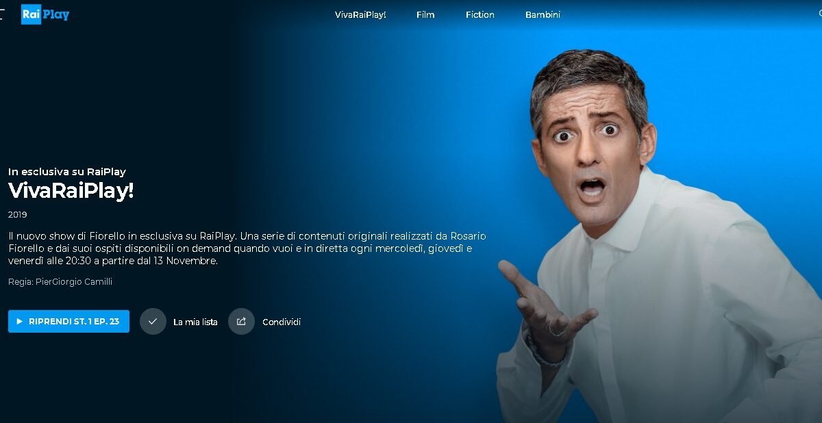 Viva RaiPlay!, facciamoci due domande…