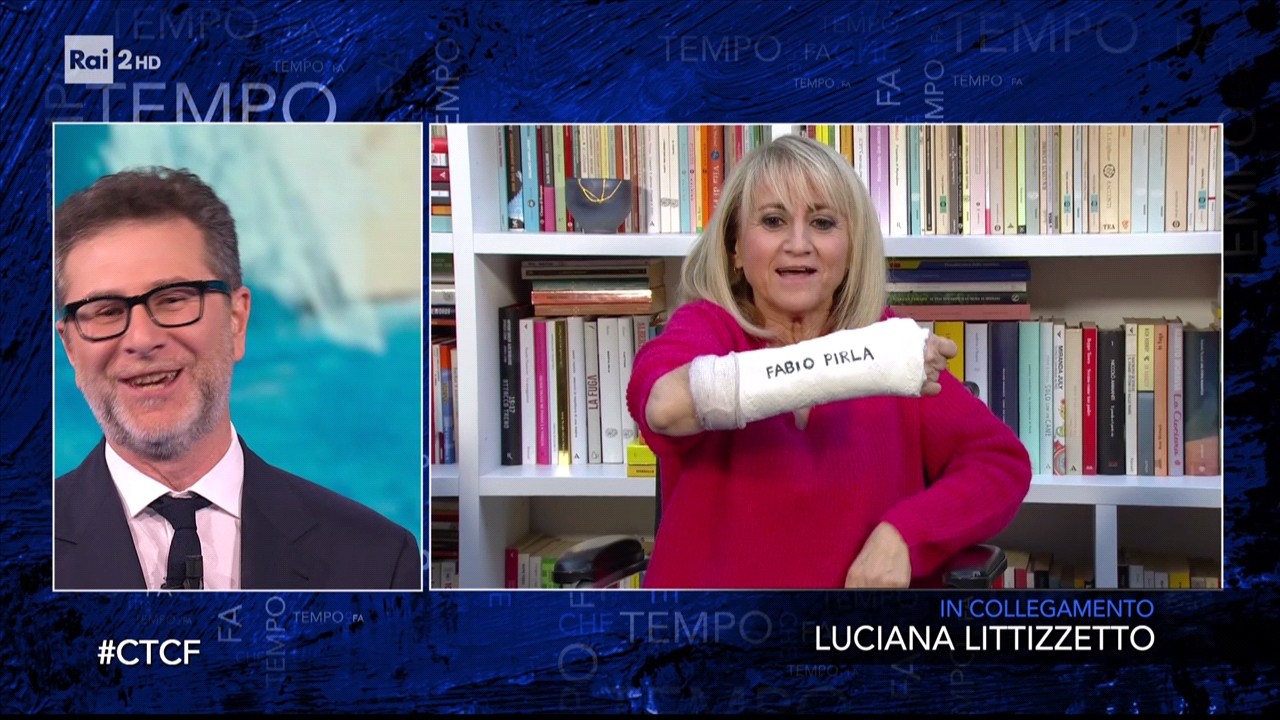 Che Tempo Che Fa, Luciana Littizzetto in tv con i suoi dottori: “Ecco la tv del dolore”
