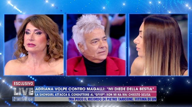 Live – Non è la d’Urso, Vladimir Luxuria: “Come mai un uomo bello come Magalli fa tv da così tanti anni?” (VIDEO)