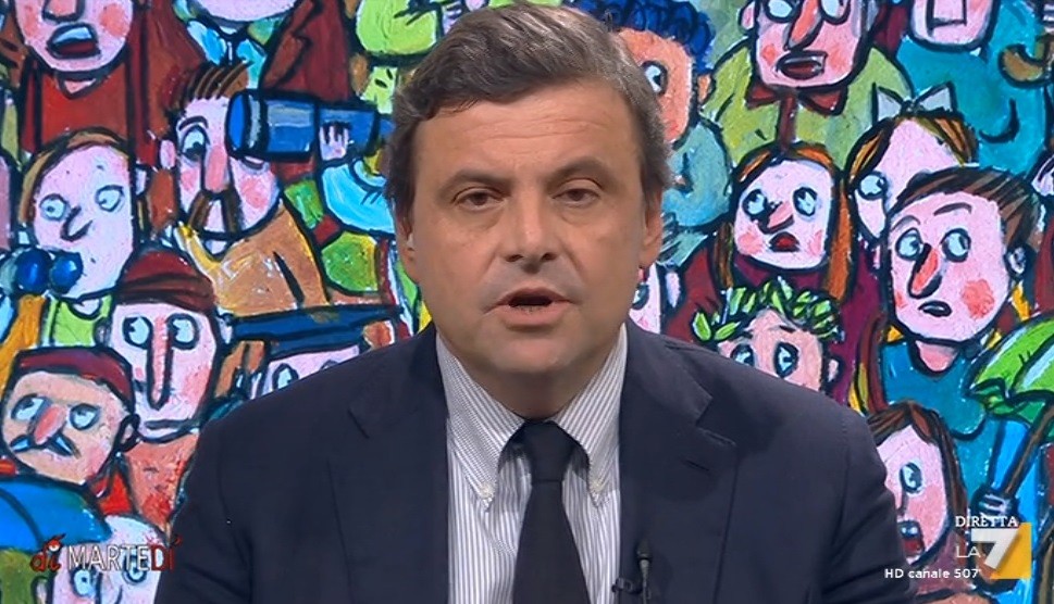 Carlo Calenda “adottato” da Floris. Tredici ospitate a Di Martedì da inizio stagione