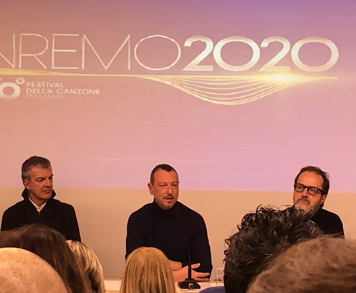 Sanremo 2020, preascolto canzoni. Le dichiarazioni di Amadeus (con una pietra sulla polemiche) e del neodirettore Stefano Coletta