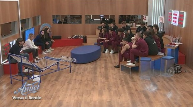 Amici 19, Javier minaccia di andarsene dopo un nuovo richiamo della produzione