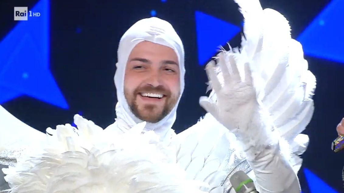 Il cantante mascherato, l’Angelo è Valerio Scanu