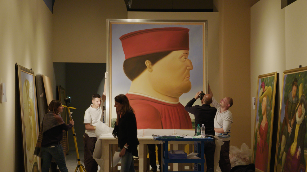 Botero – Una ricerca senza fine: foto e poster del documentario di Don Millar