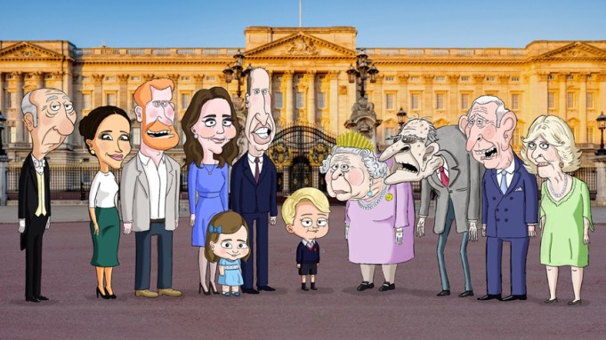 The Prince, la famiglia reale britannica diventa un cartone animato (compresi Harry e Meghan)