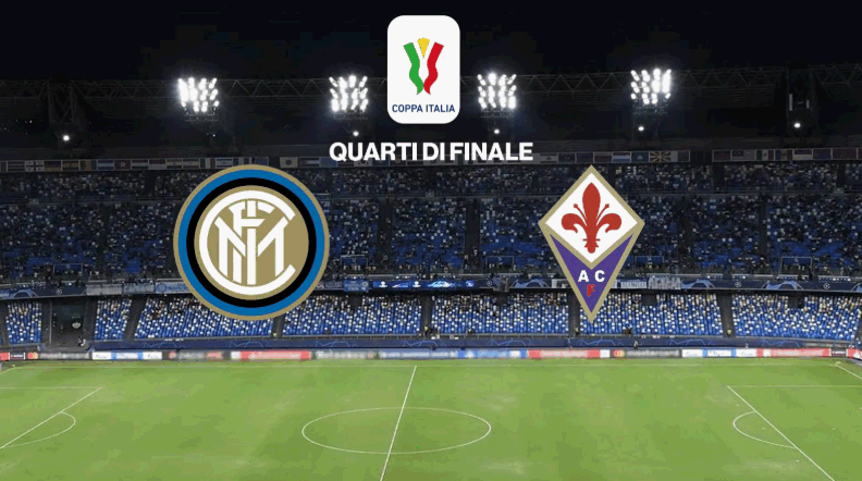 Coppa Italia, Inter-Fiorentina stasera in diretta su Rai1