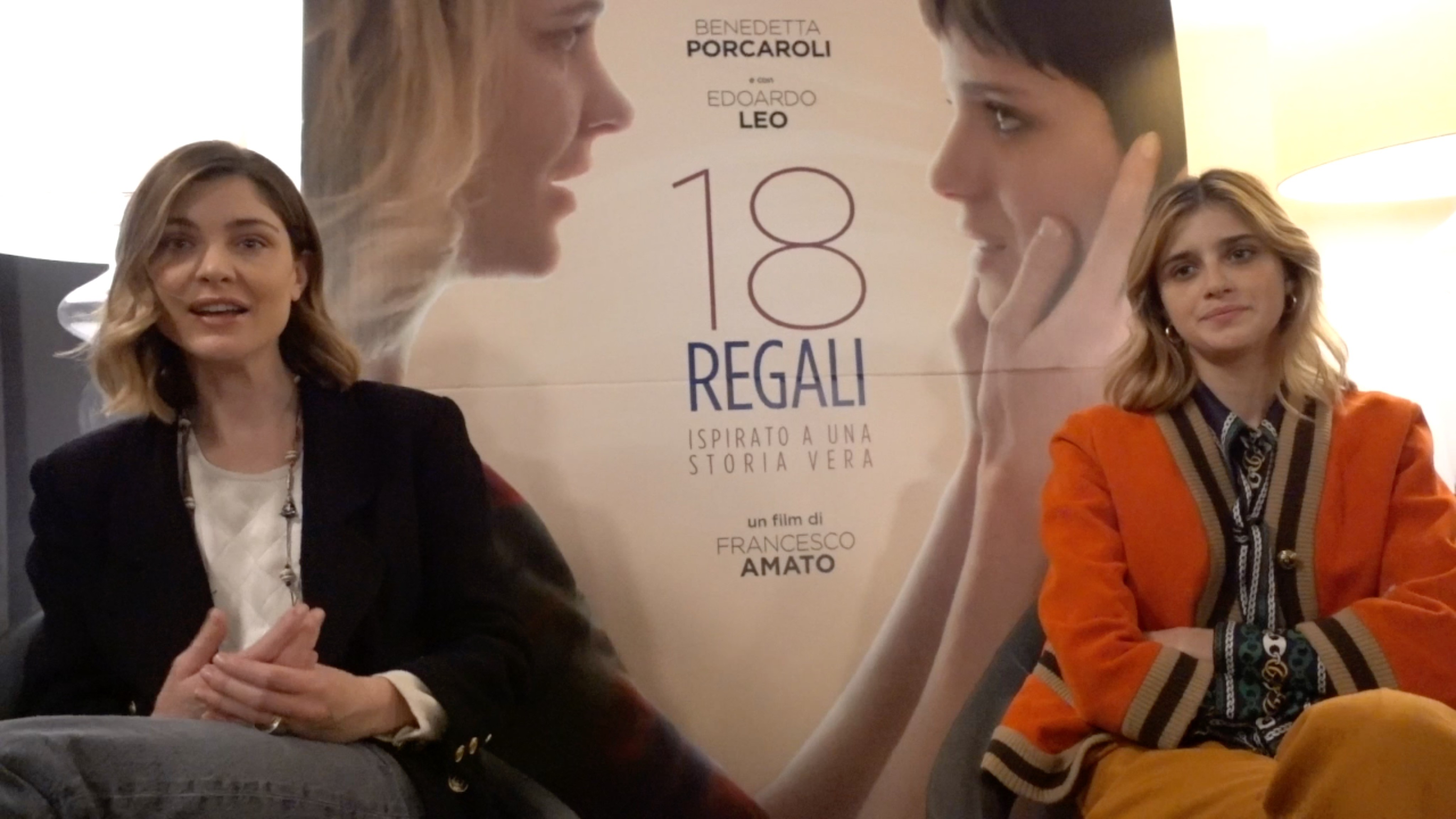 18 regali, intervista a Vittoria Puccini e Benedetta Porcaroli