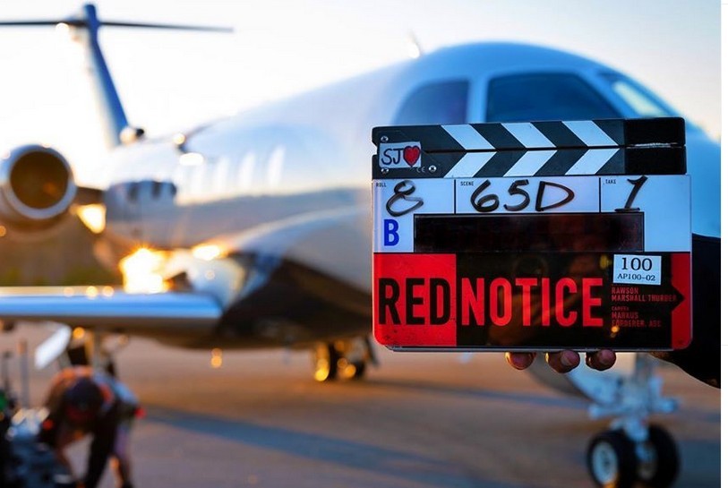 Red Notice: riprese in corso del film Netflix con The Rock