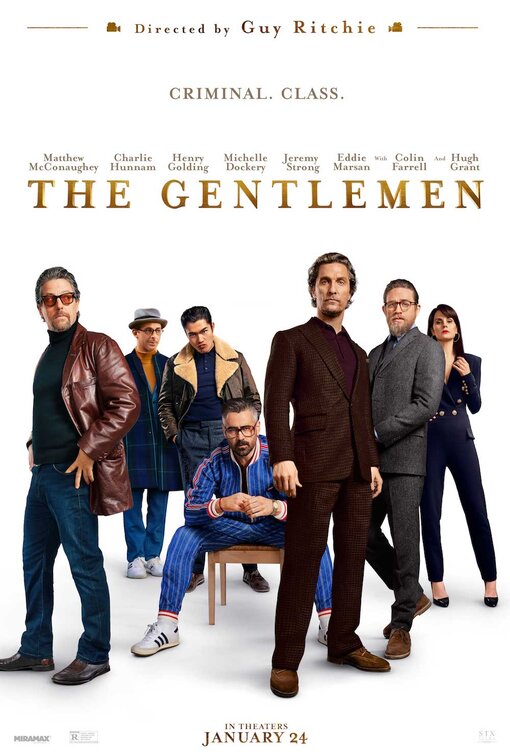 The Gentlemen: locandine ufficiali del film di Guy Ritchie
