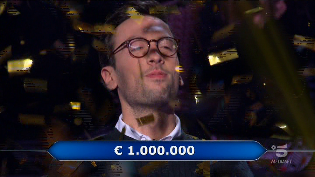Enrico Remigio vince un milione di euro a Chi vuol esser milionario (VIDEO)