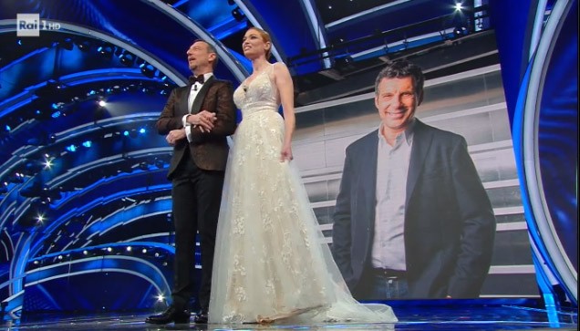 Sanremo 2020, Amadeus ricorda Fabrizio Frizzi: “Se fosse qui, questo Festival l’avrebbe condotto lui”