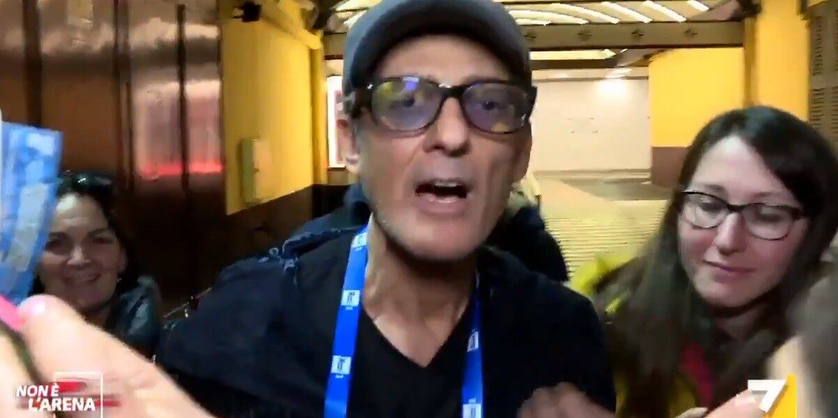Sanremo 2020, Fiorello: “Giletti rilassati, fai sempre polemica. Parla di canzoni” (Video)