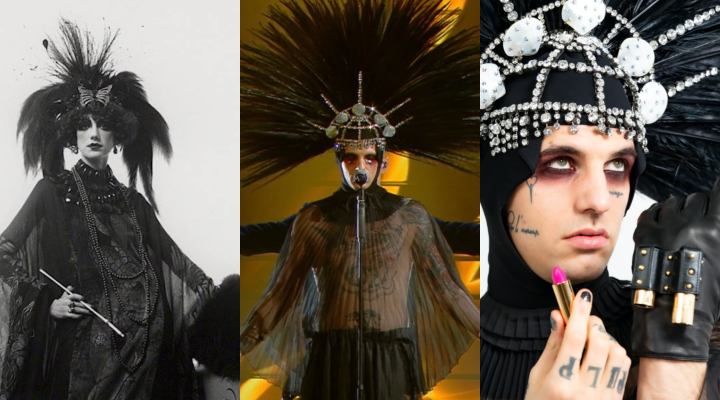 Sanremo 2020, Achille Lauro interpreta la Marchesa Luisa Casati (e arrivano i fischi)