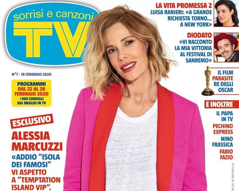 Alessia Marcuzzi a Sorrisi: “L’Isola dei Famosi? Si è chiuso un cerchio, mi sembrava di aver dato tutto”