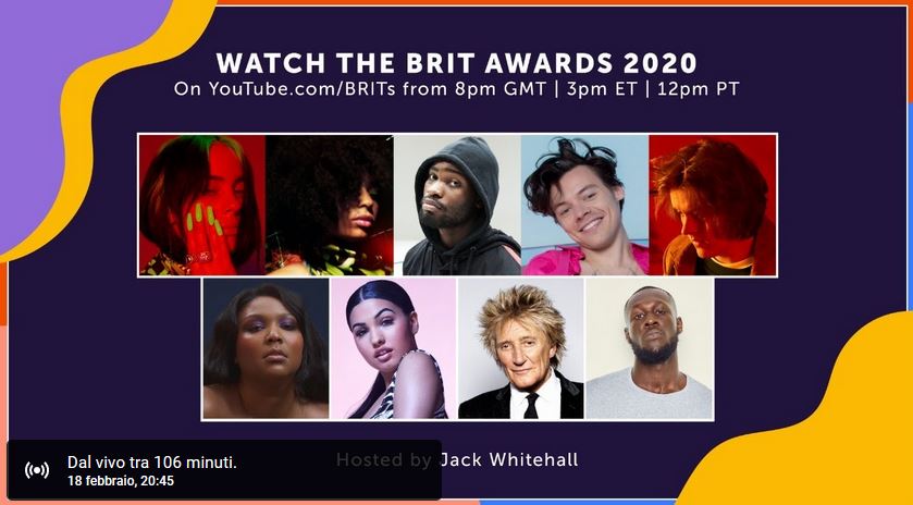 Brit Awards 2020, da Lewis Capaldi a Billie Eilish, ecco i nomi dei vincitori