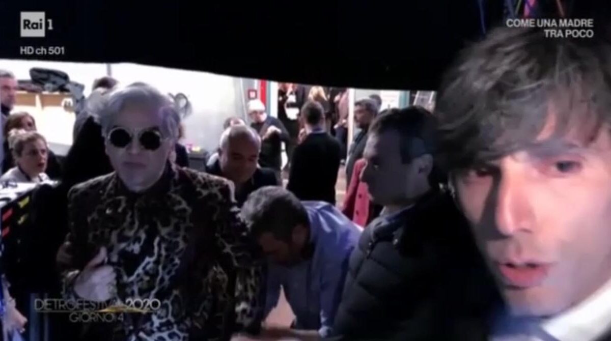 Sanremo 2020, Bugo-Morgan: cos’è successo dietro le quinte? Le immagini del DietroFestival lo raccontano