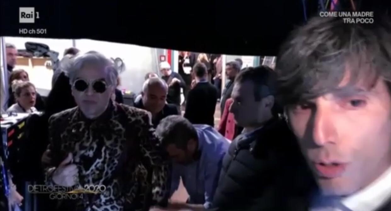 Sanremo 2020, Bugo-Morgan: cos’è successo dietro le quinte? Le immagini del DietroFestival lo raccontano