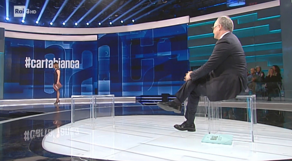 Cartabianca, Massimo Giannini fa tardi e diserta l’ingresso in studio