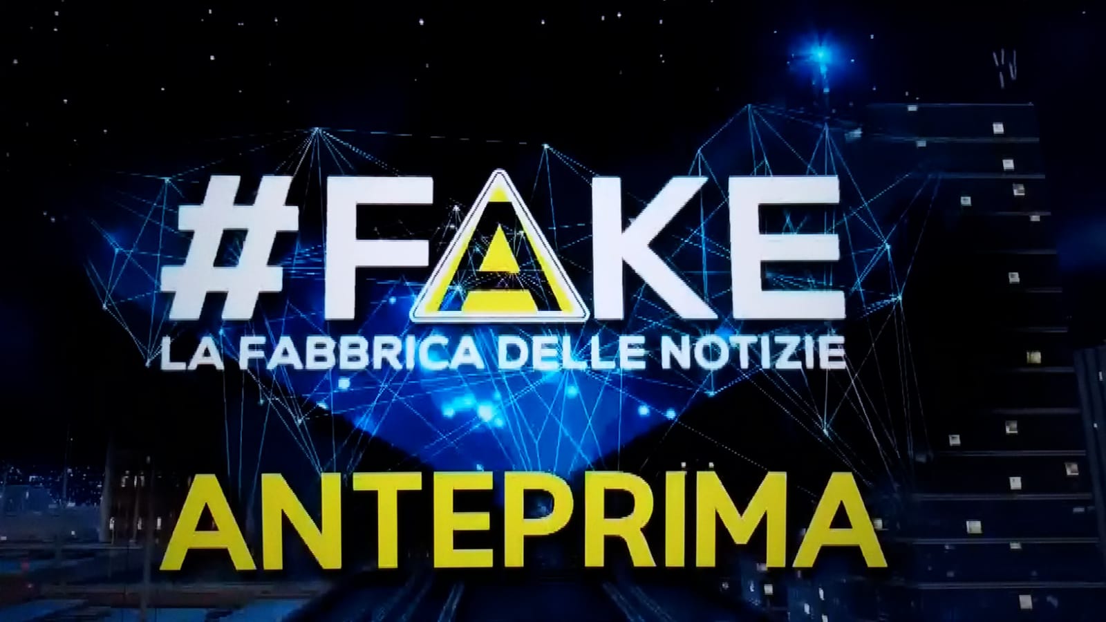 Lo strano caso di Fake. Tre denominazioni diverse per un programma di soli sessanta minuti